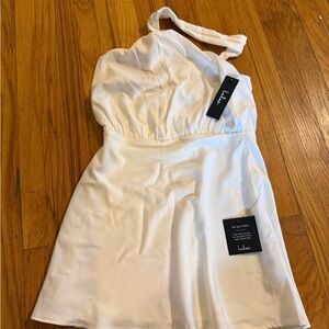 Lulus white dress nwt